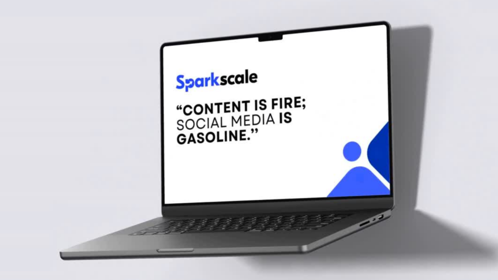 Sparkscale social media